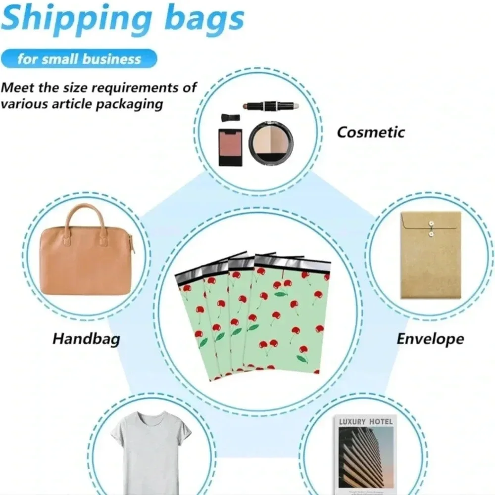 Thank You Poly Mailer 10x13 Inch 100 Pcs, Waterproof and Tear-Resistant Shipping